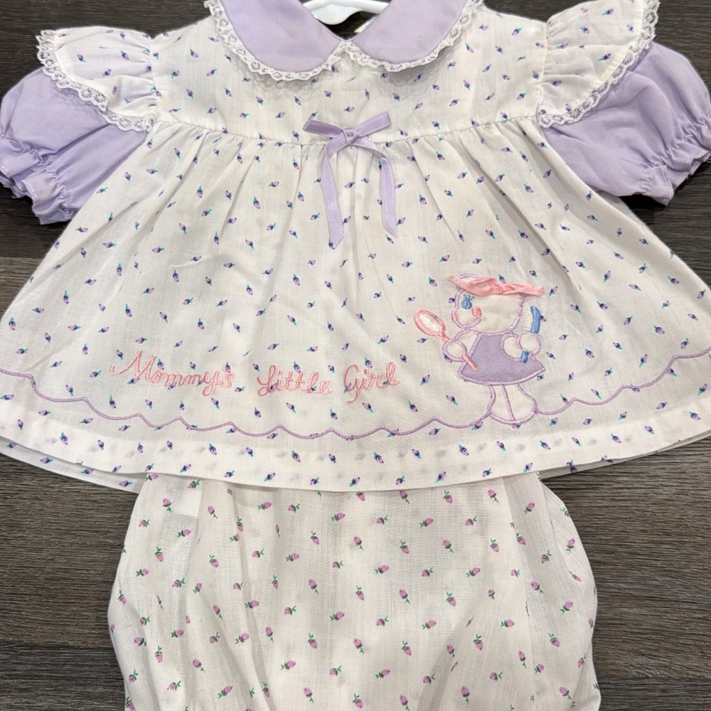 Adorable Purple and White Kids Pajamas
